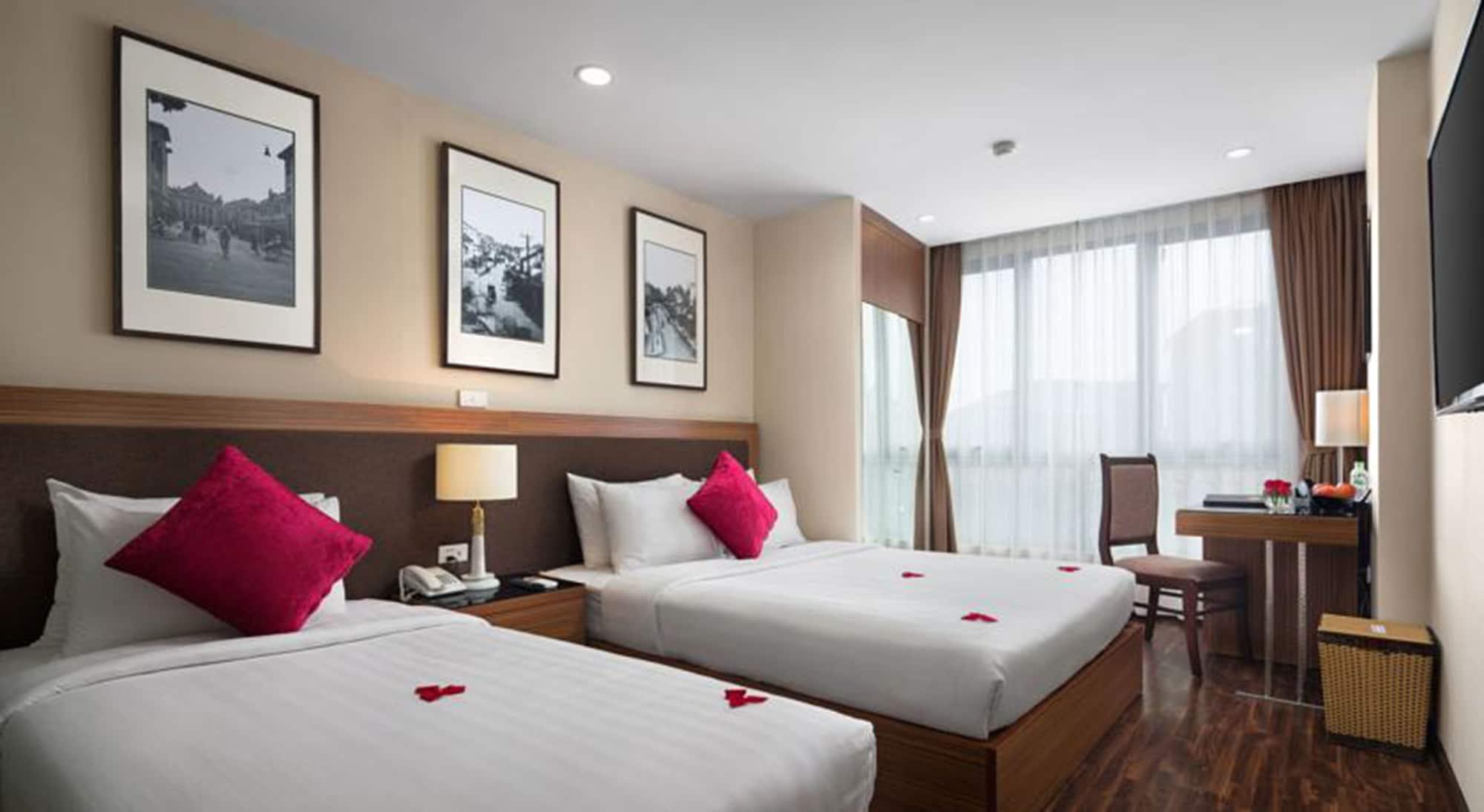 Golden Moon Suite Hotel & Travel Hanoi Eksteriør billede