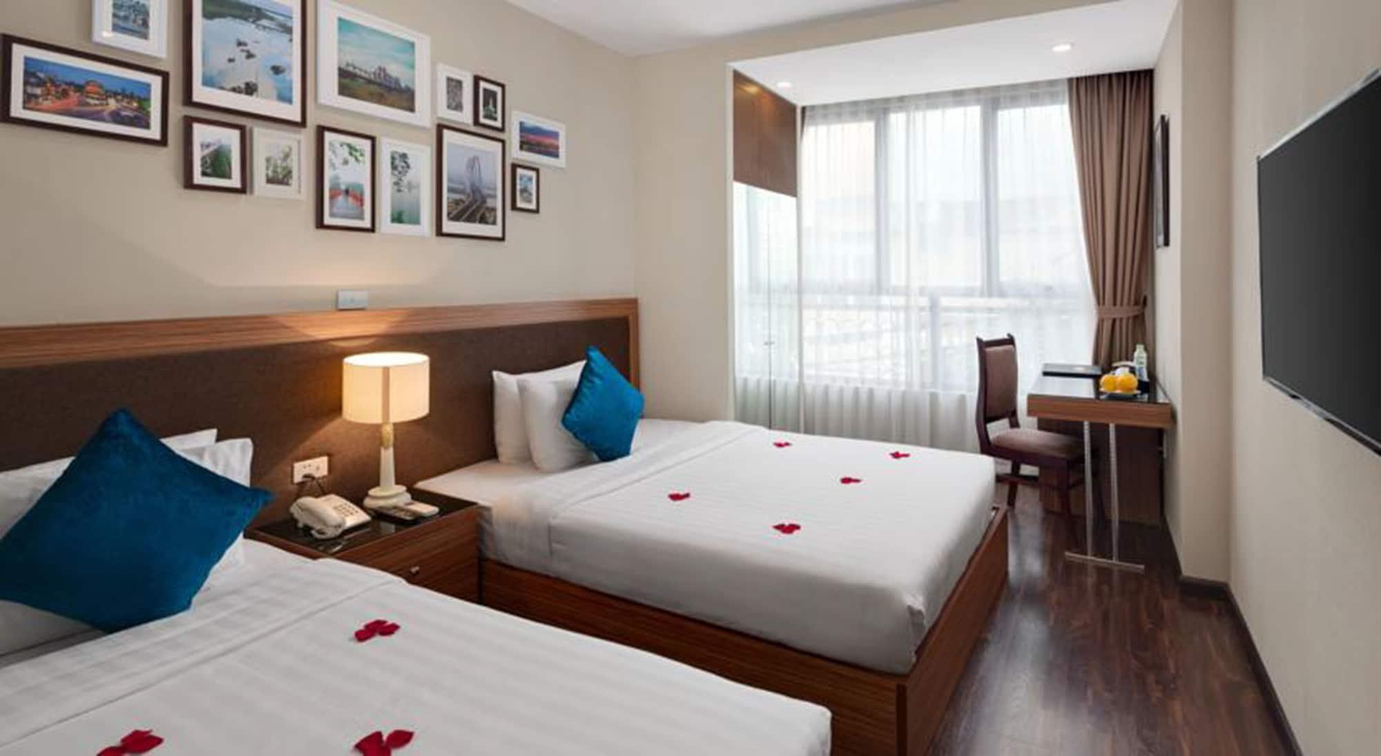 Golden Moon Suite Hotel & Travel Hanoi Eksteriør billede