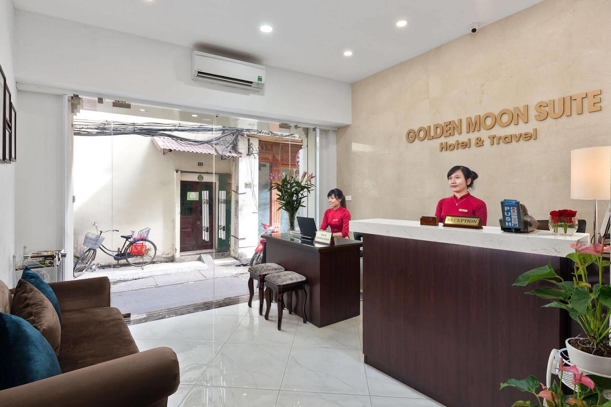 Golden Moon Suite Hotel & Travel Hanoi Eksteriør billede